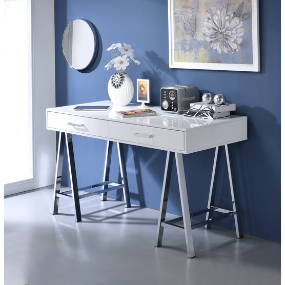 Built-In Usb Port Writing Desk, , alternate image number null