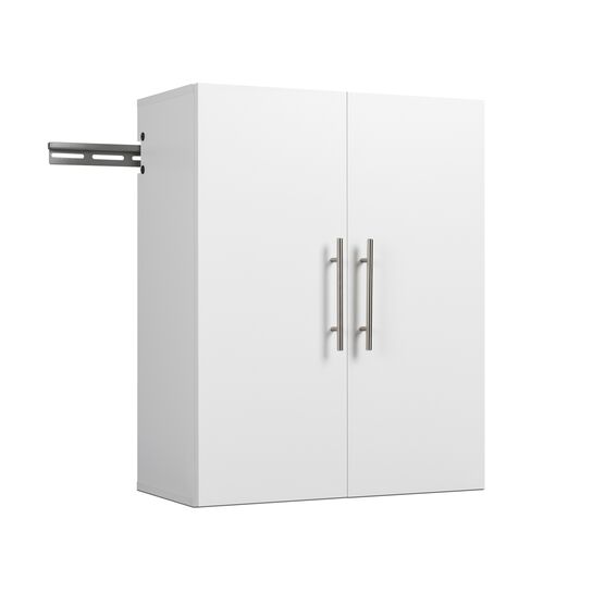 HangUps 24" Upper Storage Cabinet, White, WHITE, hi-res image number null