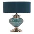 Silver Glass Tuscan Table Lamp, SILVER, hi-res image number null