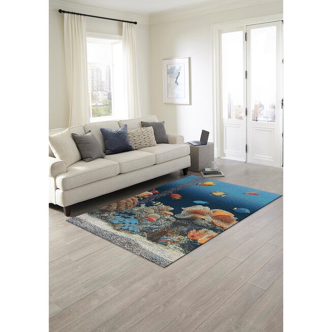 Liora Manne Marina Aquarium Indoor/Outdoor Rug, , on-hover image number null