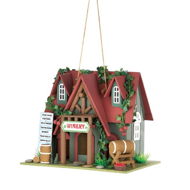 Cottage Winery Birdhouse, MULTICOLOR, hi-res image number null