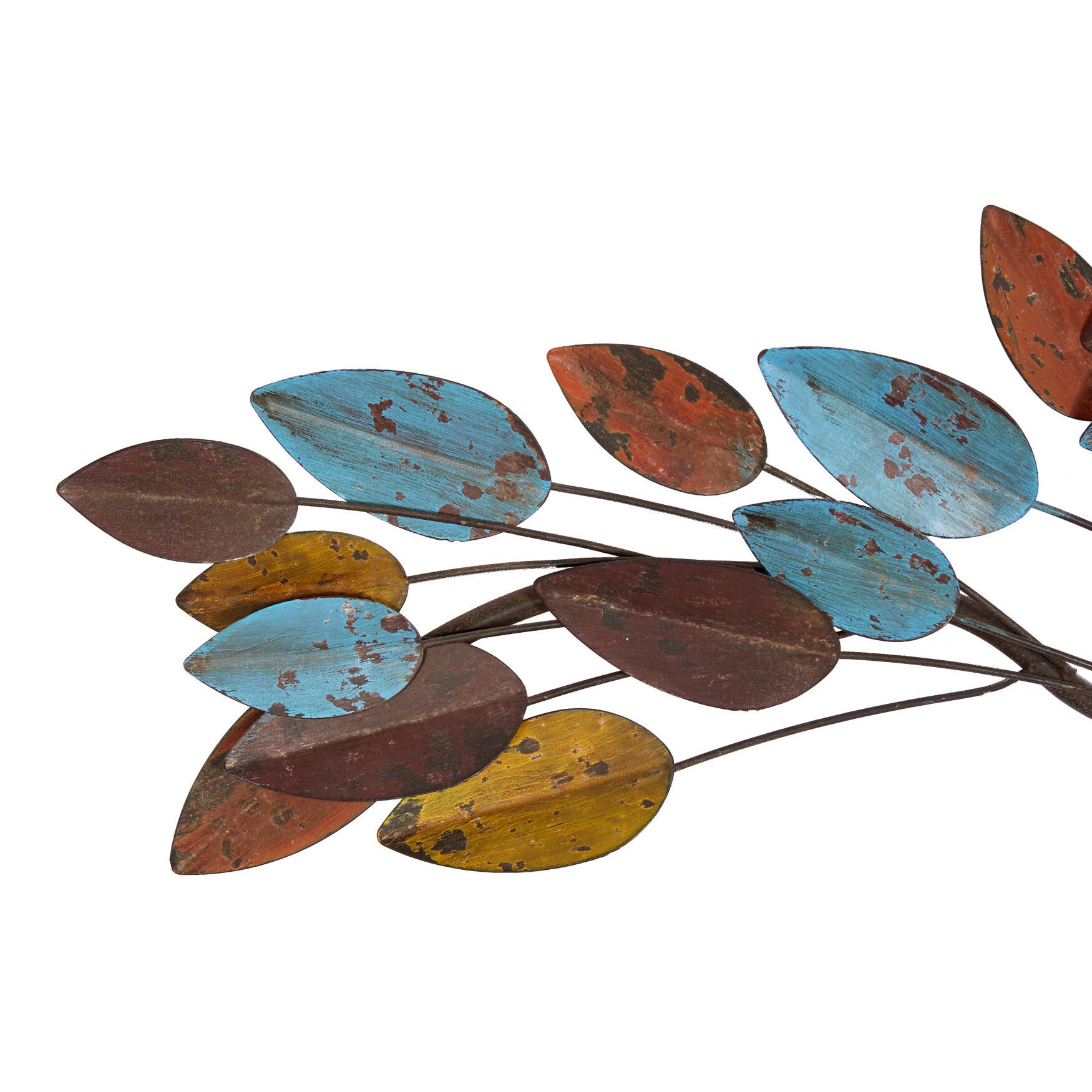 Multi Colored Metal Traditional Floral Wall Decor, , alternate image number 6