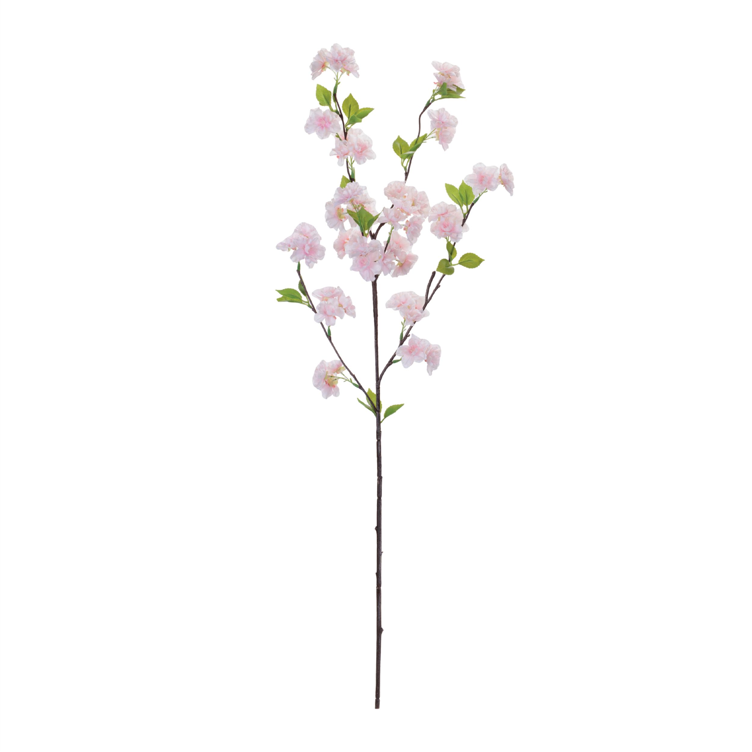 Apple Blossom Floral Branch Set of 6, PINK GREEN, alternate image number 1