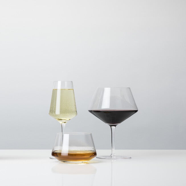Angled Crystal Champagne Flutes, , alternate image number null