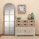 Brown Traditional Wood Storage Unit, 35 x 38, , alternate image number null