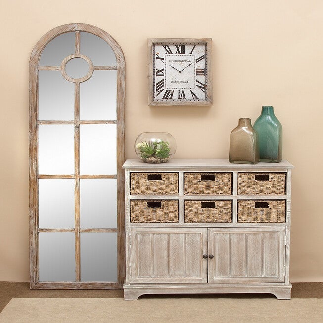 Brown Traditional Wood Storage Unit, 35 x 38, , alternate image number 9