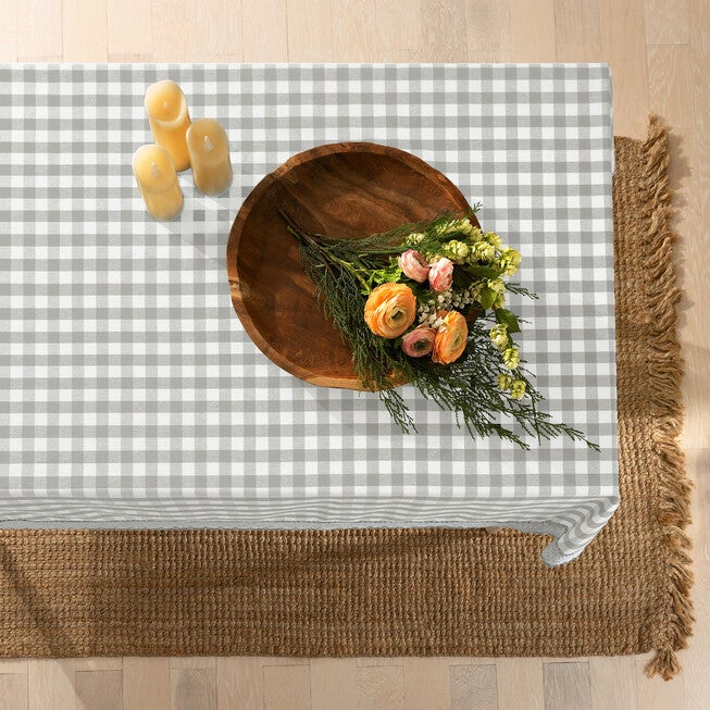 Buffalo Check Tablecloth - 60-in x 84-in, , alternate image number null