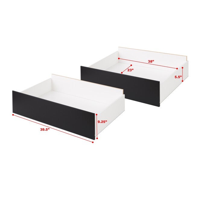 Select Storage Drawers – Set of 2 on Wheels, , alternate image number null