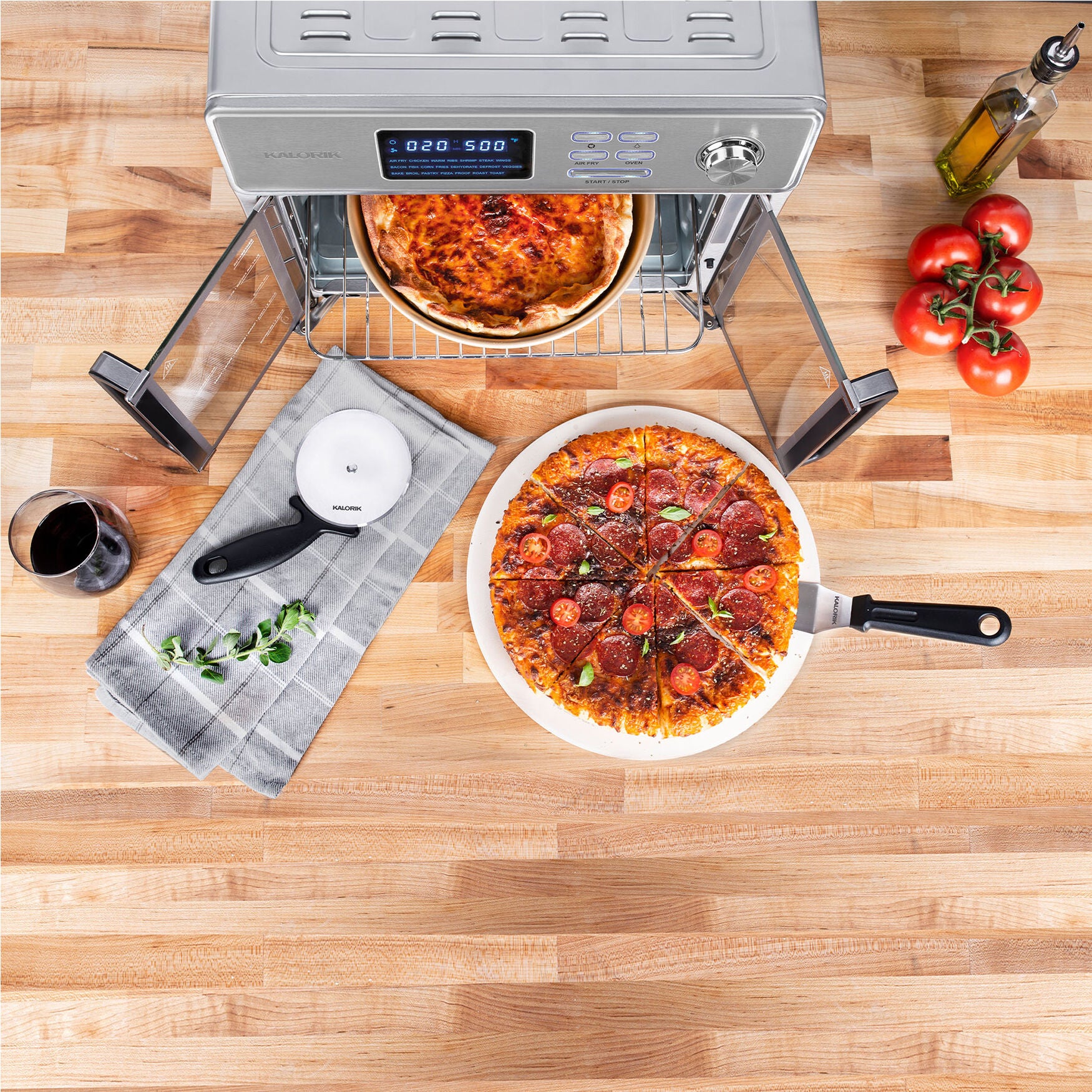 Kalorik MAXX “Tower of Pizza&quot; 6-Piece Pizza Set, , alternate image number 9