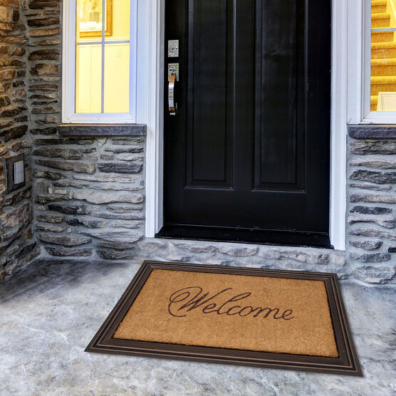 Essex Coir Welcome Mat, , alternate image number null