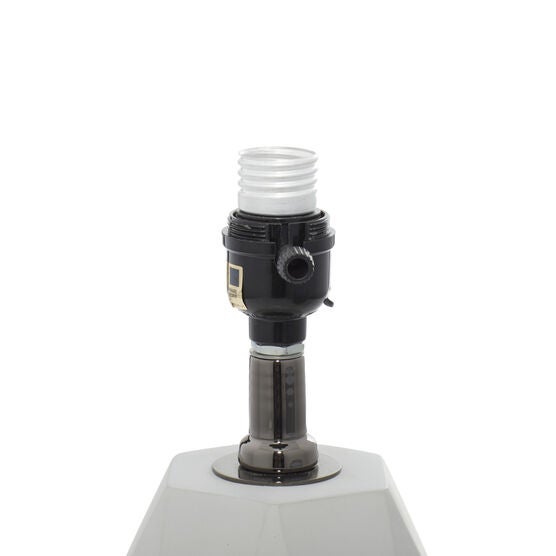 Light Grey Ceramic Transitional Table Lamp, , alternate image number null
