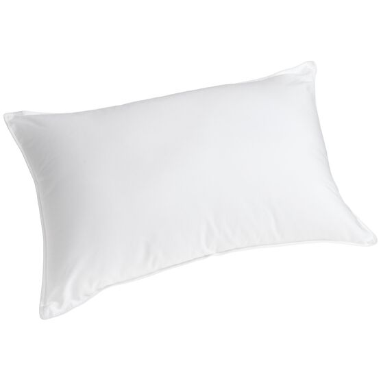 White Duck Down Bed Pillow, WHITE, hi-res image number null