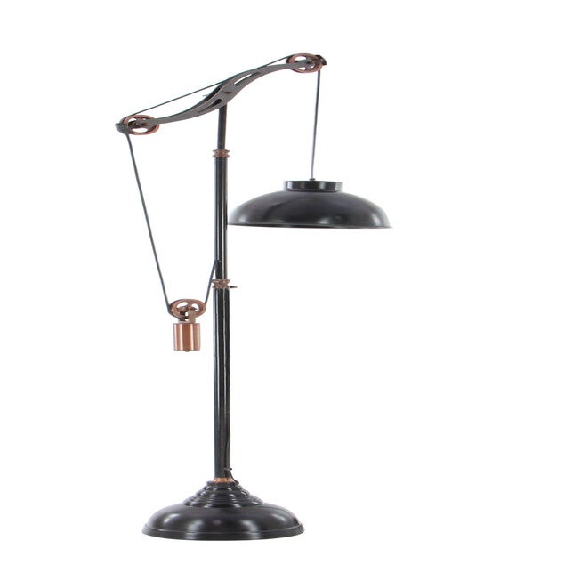 Black Metal Industrial Floor Lamp, , alternate image number 2