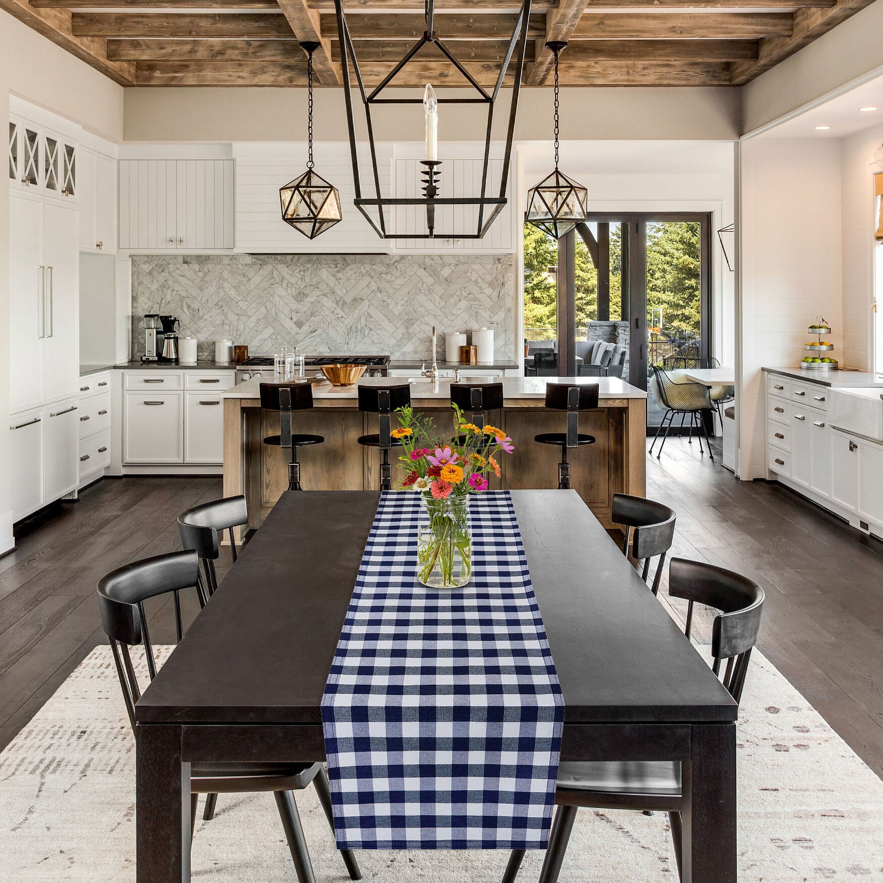 Buffalo Check Table Runner - 13-in x 90-in, , alternate image number 13