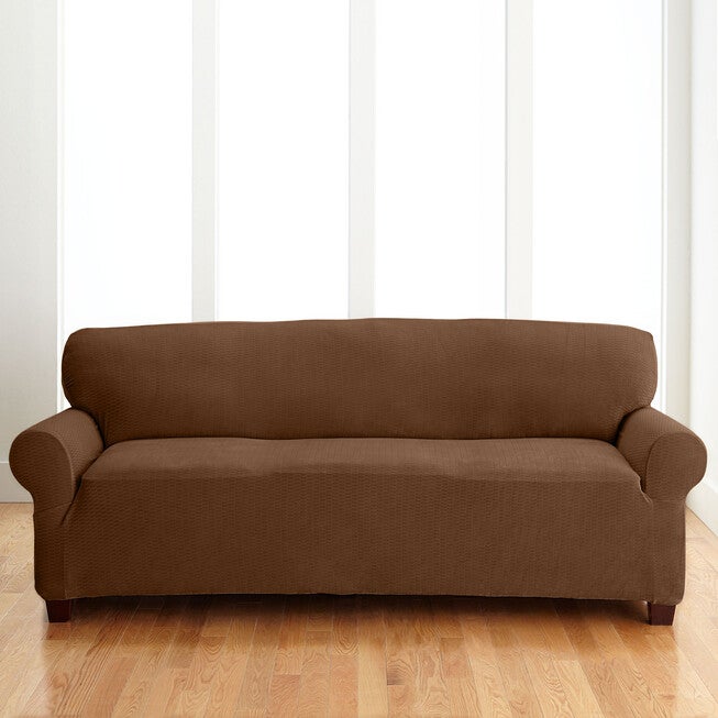BH Studio Brighton Extra-Long Sofa Slipcover, CHOCOLATE, hi-res image number null