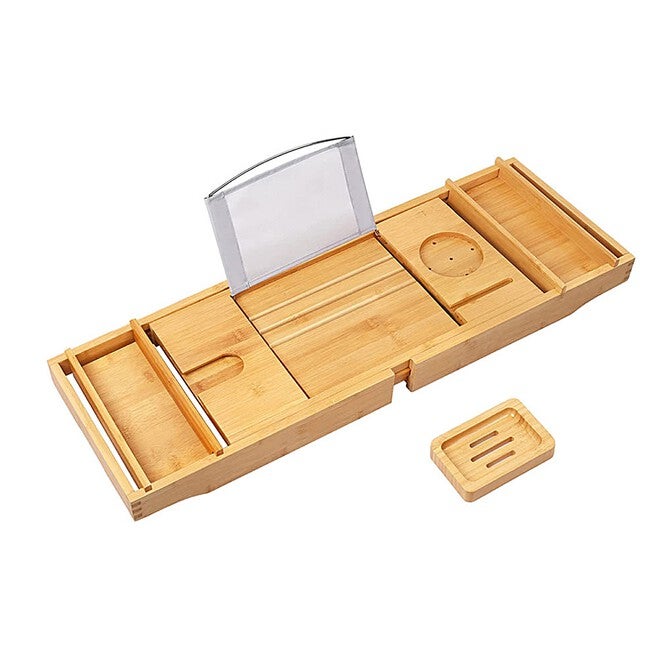 Bathtub Caddy, BROWN, hi-res image number 0