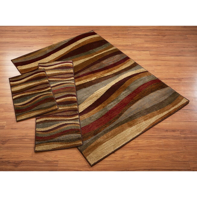 3-PC Embrace Wave Rug Set, MULTI, hi-res image number 0