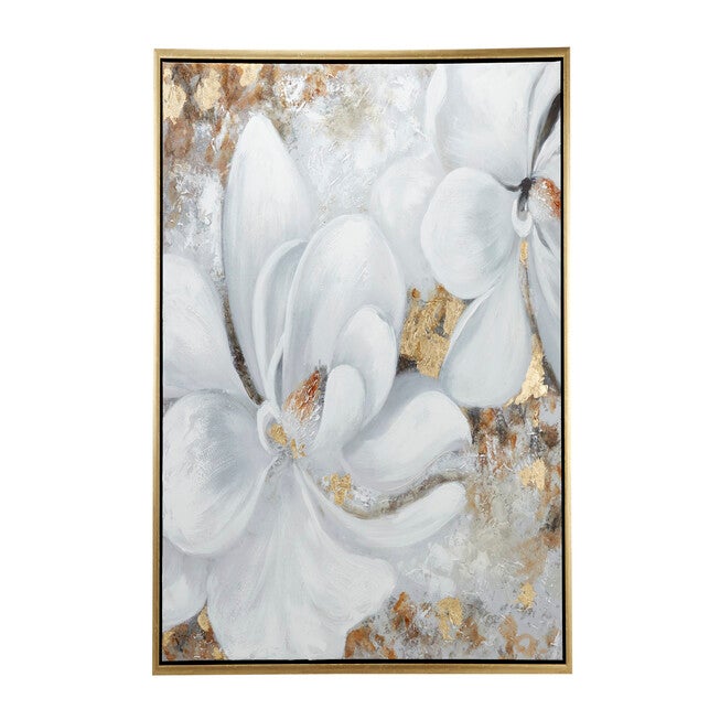 White Country Canvas Wall Art Framed Wall Art, , alternate image number null