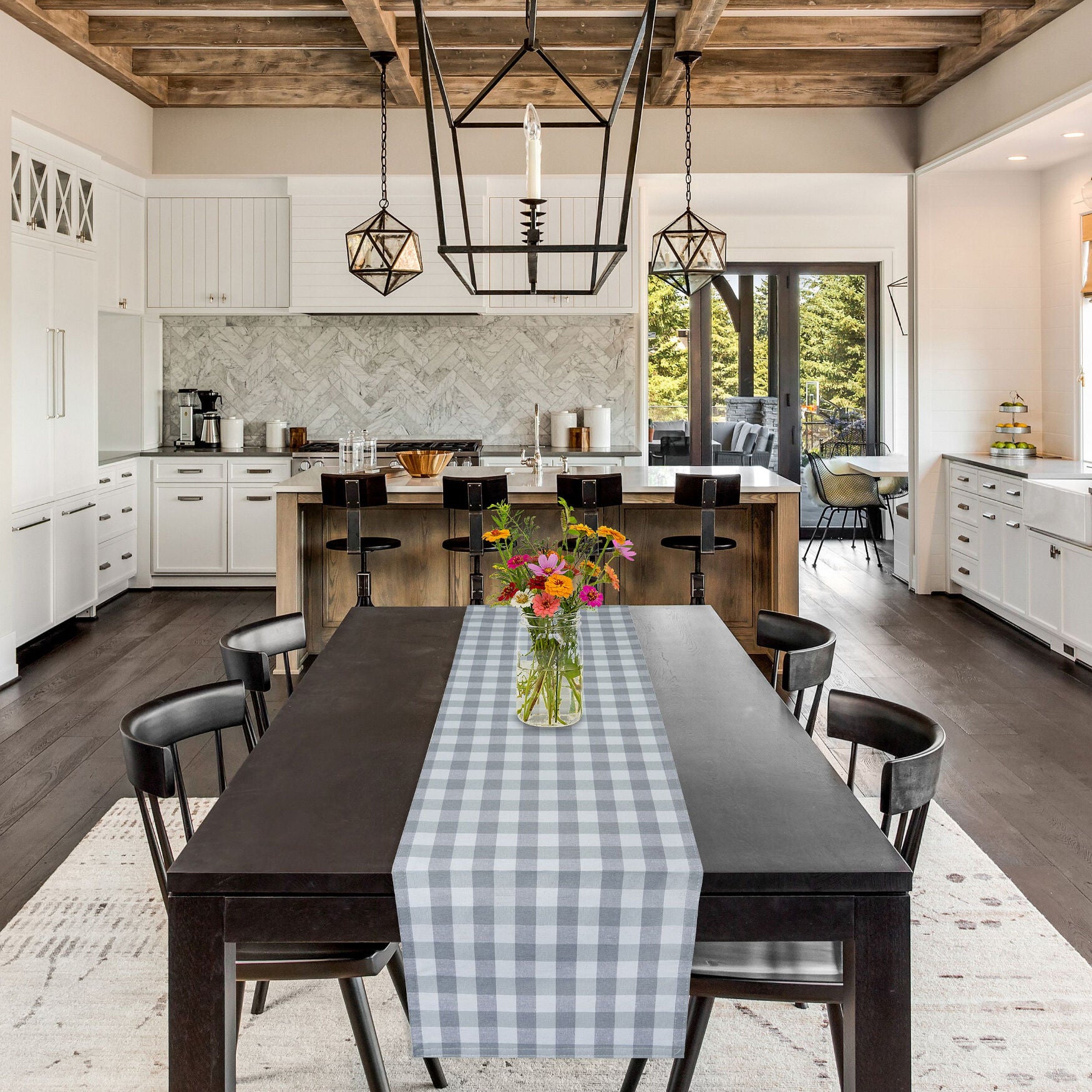 Buffalo Check Table Runner - 13-in x 90-in, , alternate image number 9