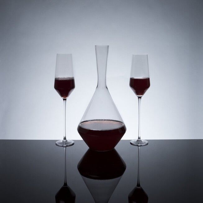 Angled Crystal Bordeaux Glasses, , alternate image number null