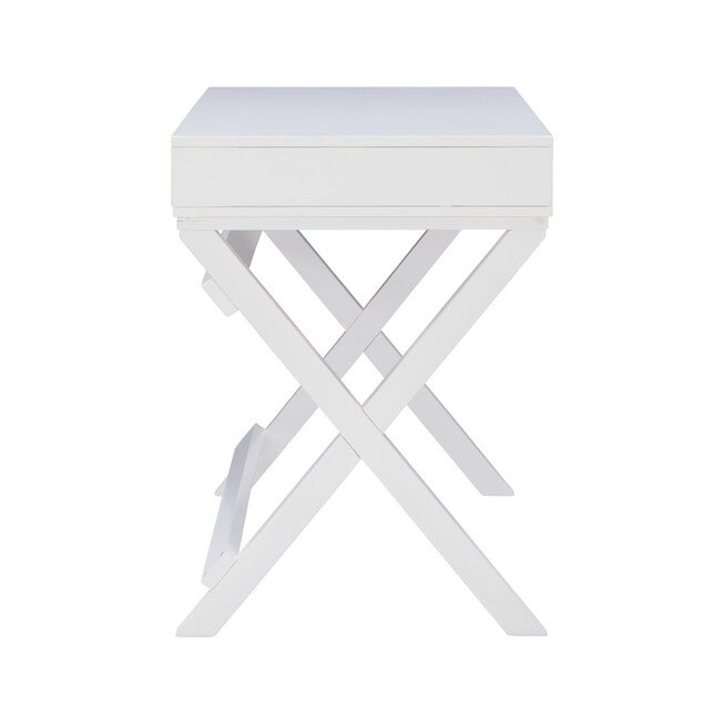 Peggy White Writing Desk, , alternate image number 2