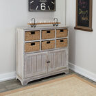 Brown Traditional Wood Storage Unit, 35 x 38, , alternate image number null