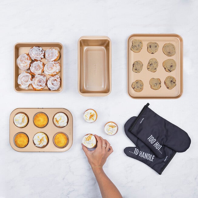 Kalorik MAXX “Bake it ‘Til You Make it" 6-Piece Baking Set, COPPER, hi-res image number 0