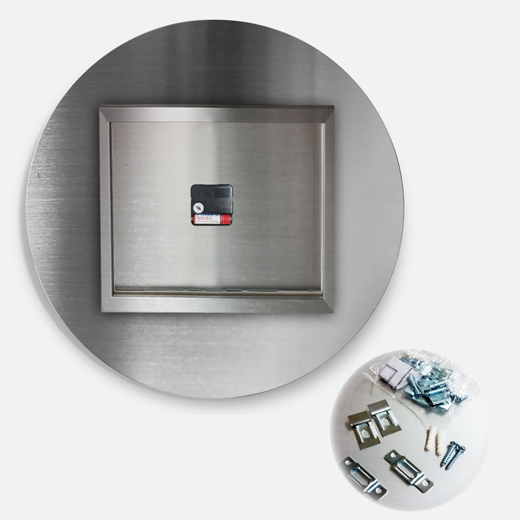 Creative Flower In Multiple Colors Farmhouse Wall Clock, , alternate image number 3