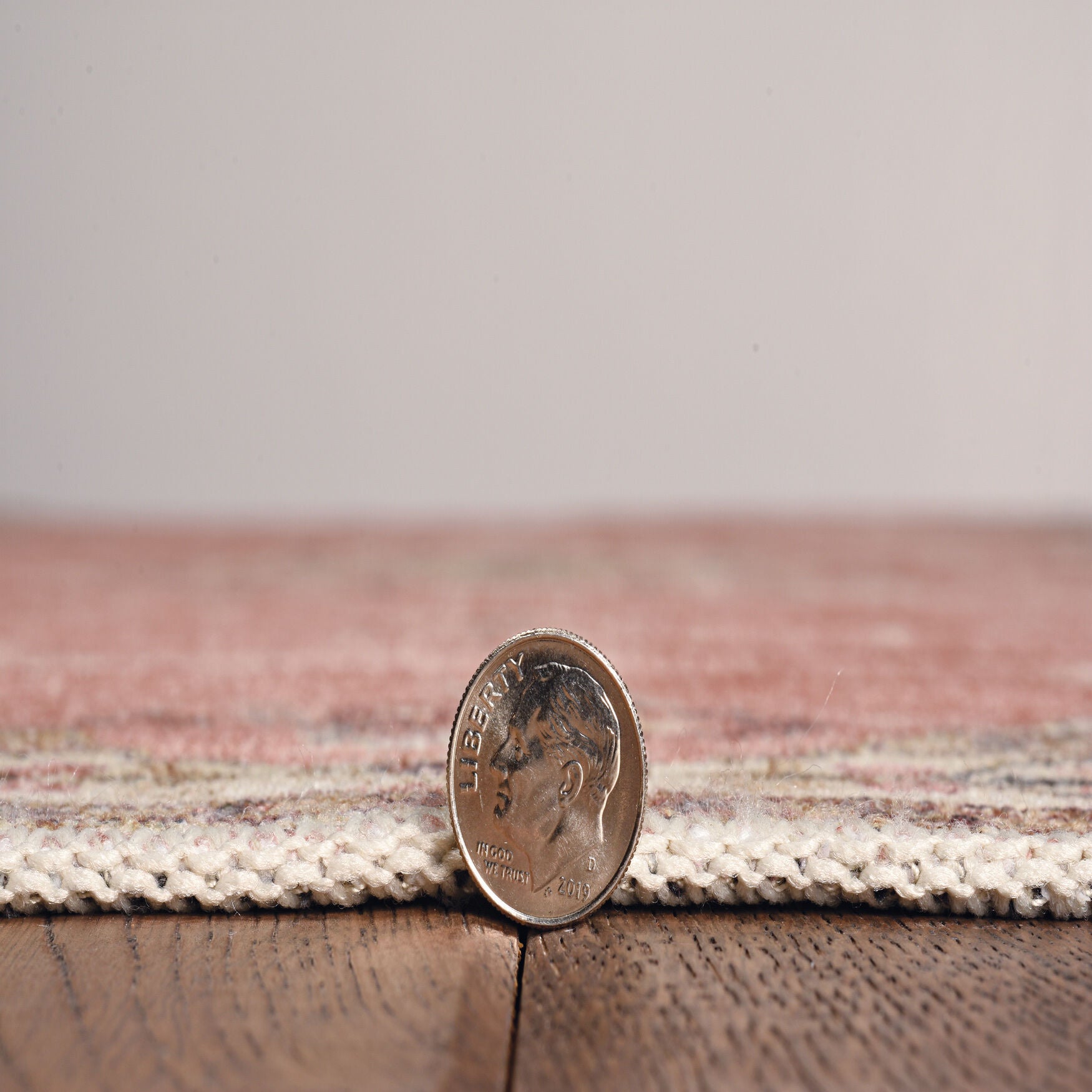 Washable Blanton Pink/Ivory Rug, , alternate image number 2