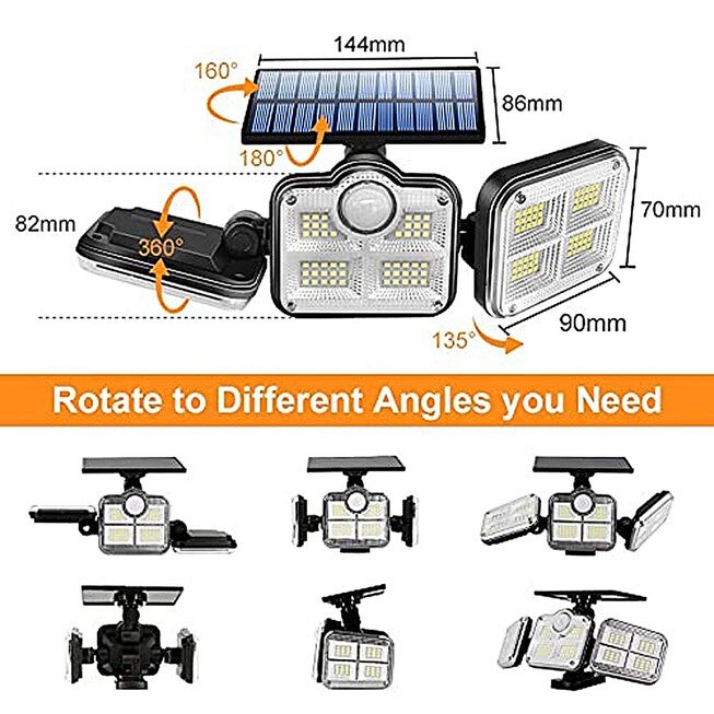 Super Solar Powered Light Trio Solar Light, , alternate image number null