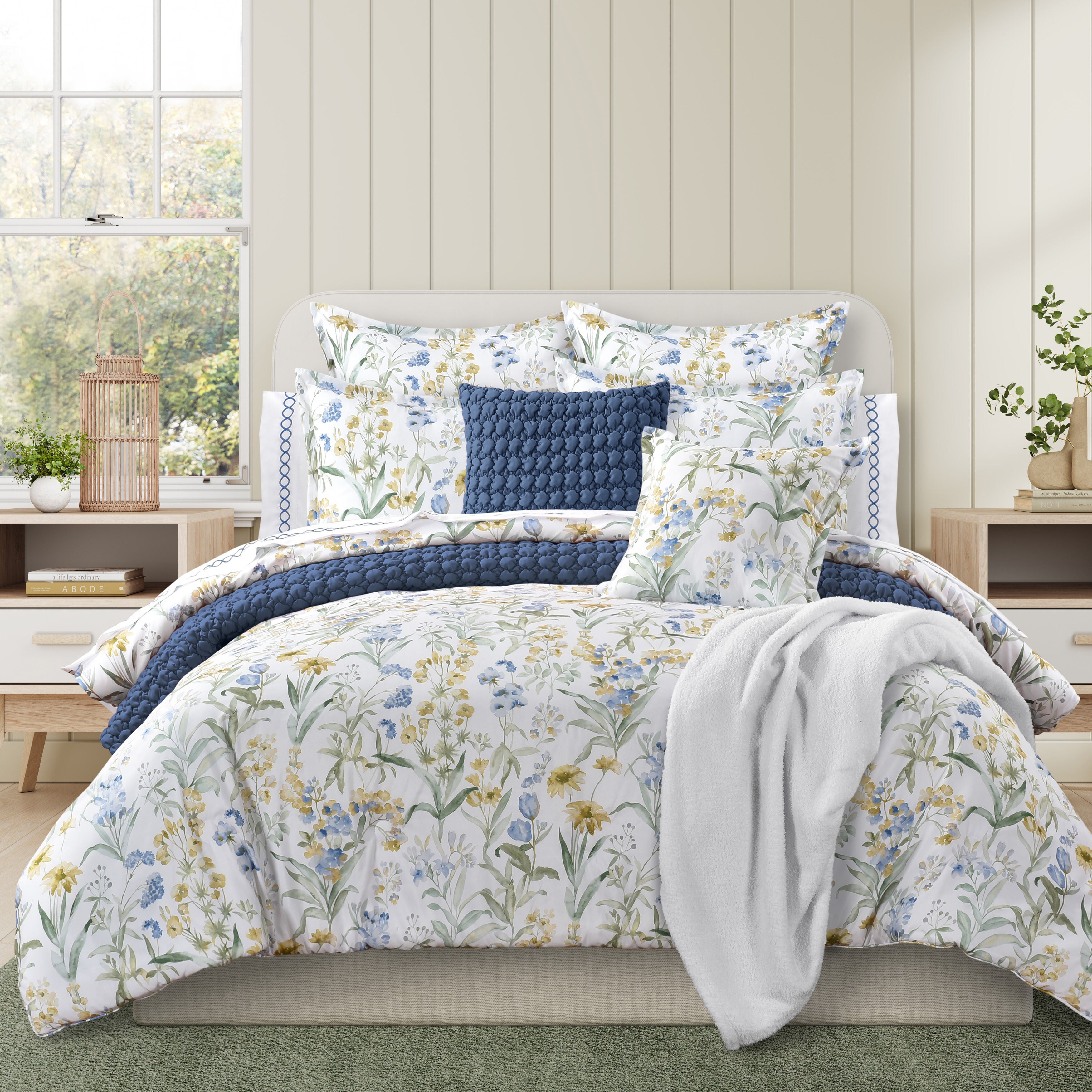 TALLULAH BLUE TWIN/TWIN XL 2PC. COMFORTER SET, BLUE, hi-res image number 0