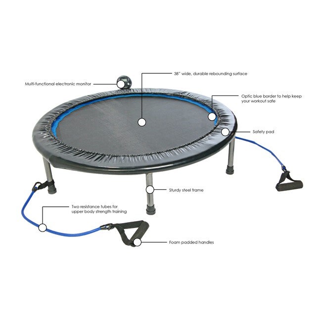 Stamina InTone Plus 38 inches Trampoline, , alternate image number null
