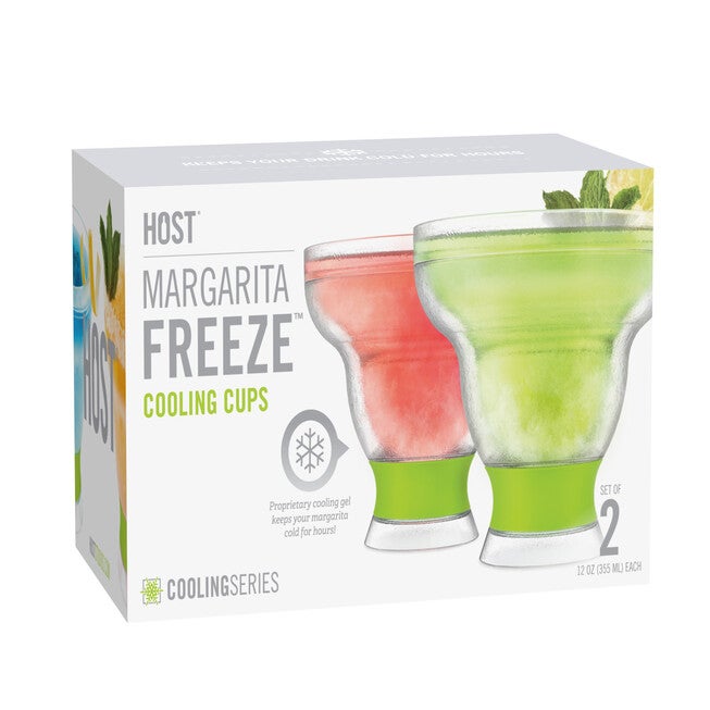 Margarita Freeze Cooling Cups In Green (Set Of 2) By, , alternate image number 8