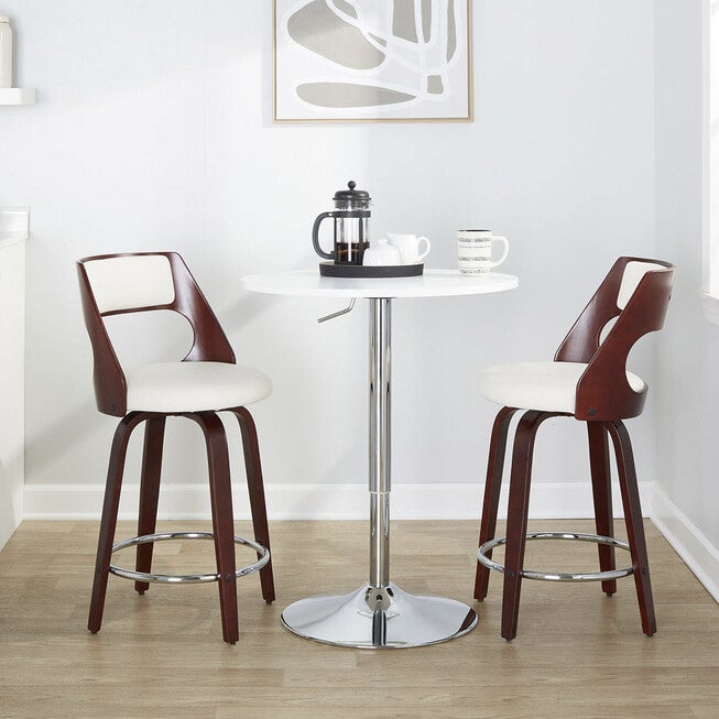 Pino 24 inches Fixed-Height Barstool - Set Of 2, , alternate image number 6