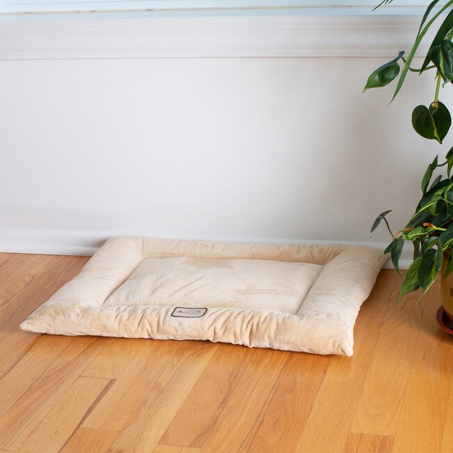 Large Pet Bed Mat , Dog Crate Soft Pad With Poly Fill Cushion, , alternate image number 3