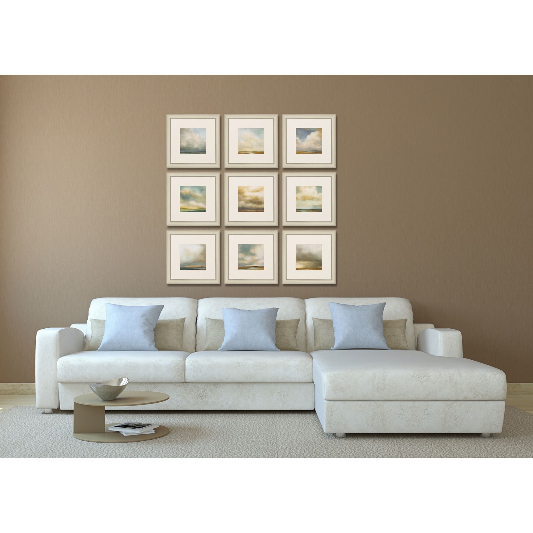 Atmosphere Framed Wall D&eacute;cor, Set Of 9, , on-hover image number 1
