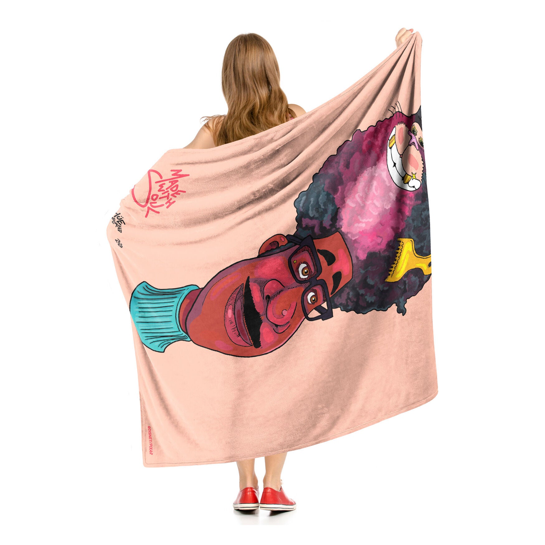 Ent 575&nbsp; Soul Pastel&nbsp; Silk Touch Throw Blanket, , on-hover image number 1