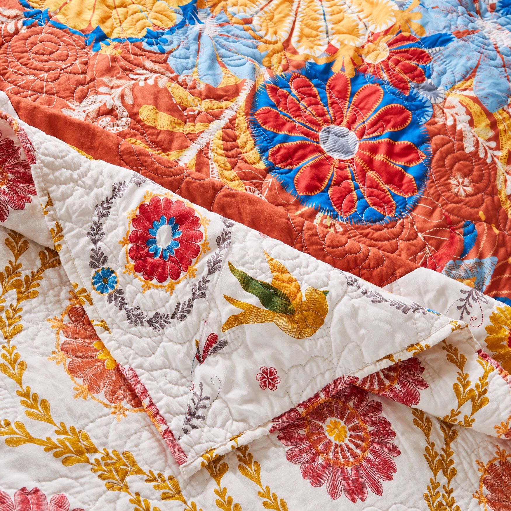 Topanga Cotton Quilted Bedspread Set, , alternate image number 6