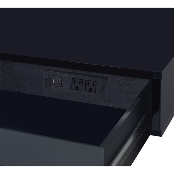 Built-In Usb Port Writing Desk, , alternate image number null