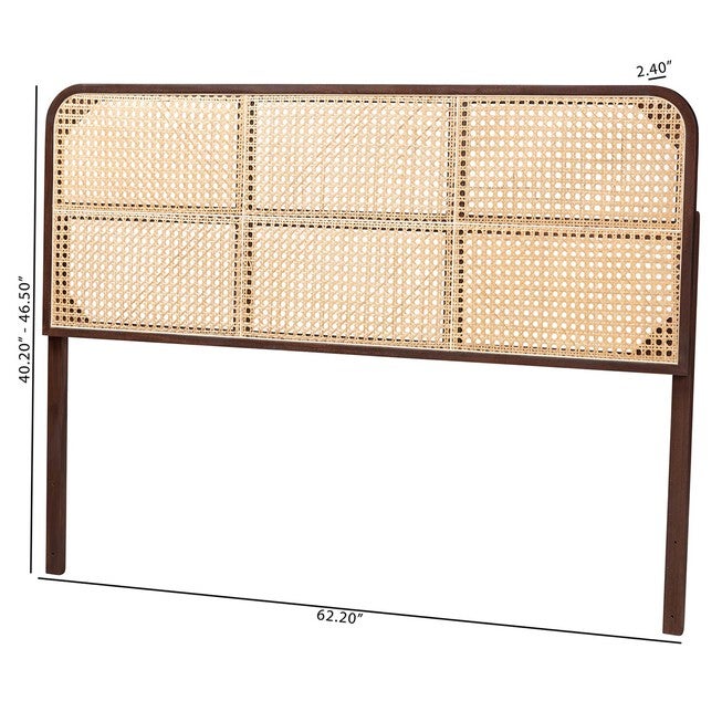 Lainer Modern Bohemian Bamboo Queen Size Headboard, , alternate image number 13