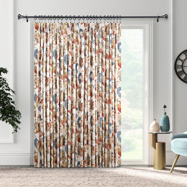 Cambridge Curtain Pinch Pleat Patio Panel, MULTI, hi-res image number null