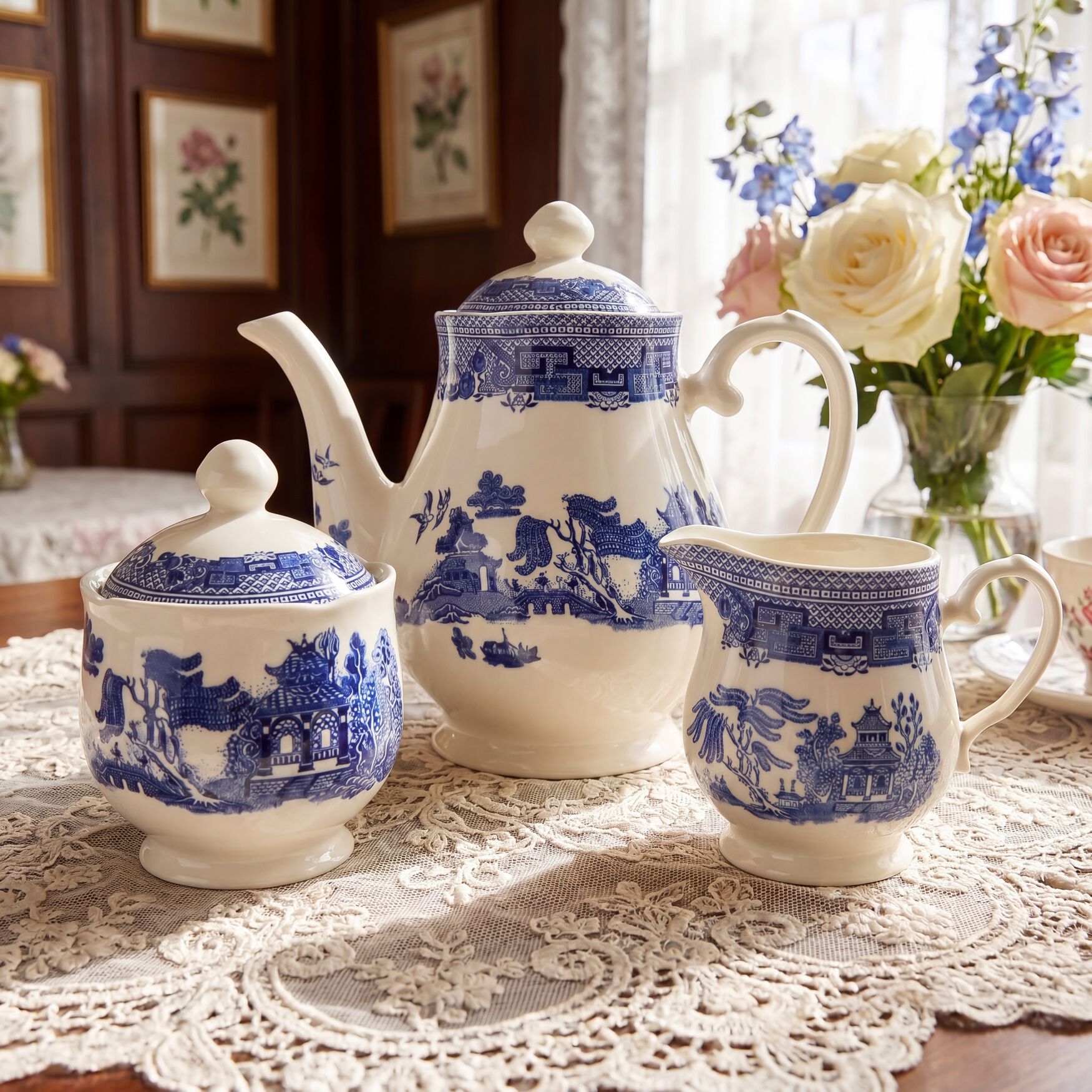 Legendary Willow Pink 16 Pc Set, , on-hover image number 1