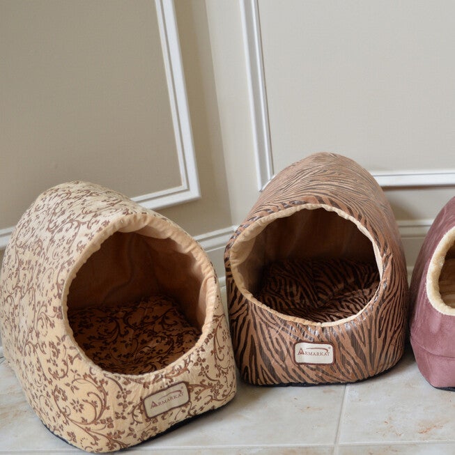 Winter Soft Warm Cat Dog Cave Bed, , alternate image number null