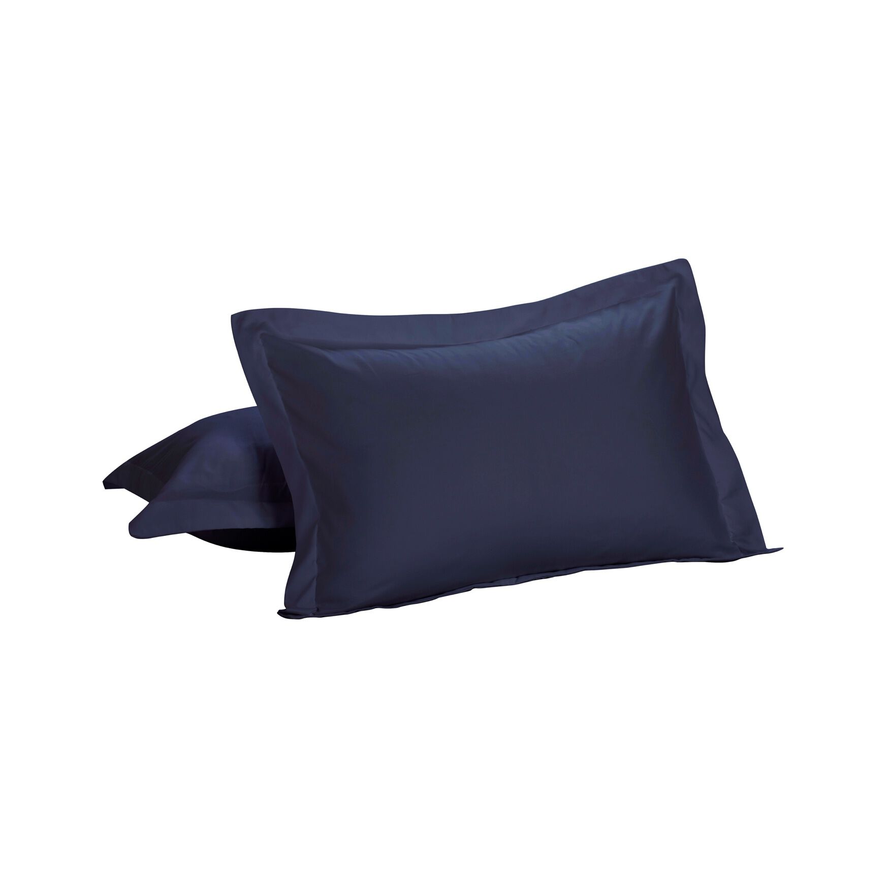 Luxury Hotel Tailored 2-Pack Standard/Queen Shams, NAVY, hi-res image number 0