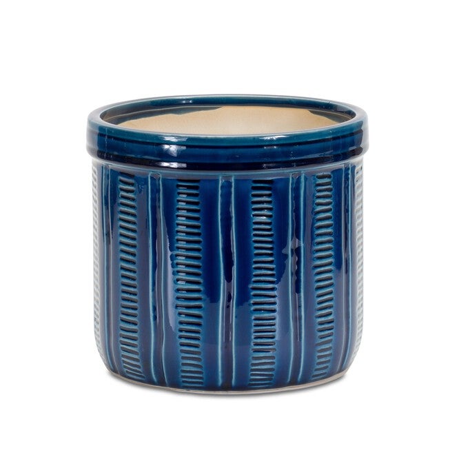 Container (Set of 3) 5 inchesH, 6 inchesH, 7.5 inchesH Terra Cotta, GREEN, alternate image number 2