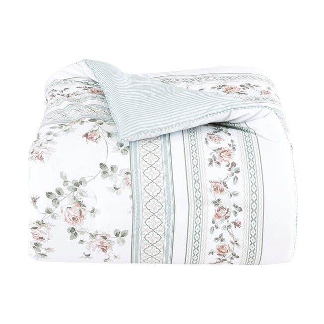 Rialto Sage 4 Piece Comforter Set, SAGE, alternate image number 4