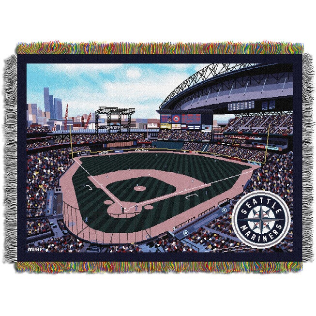 Mariners Safeco Park Stadium Throw, MULTI, hi-res image number 0
