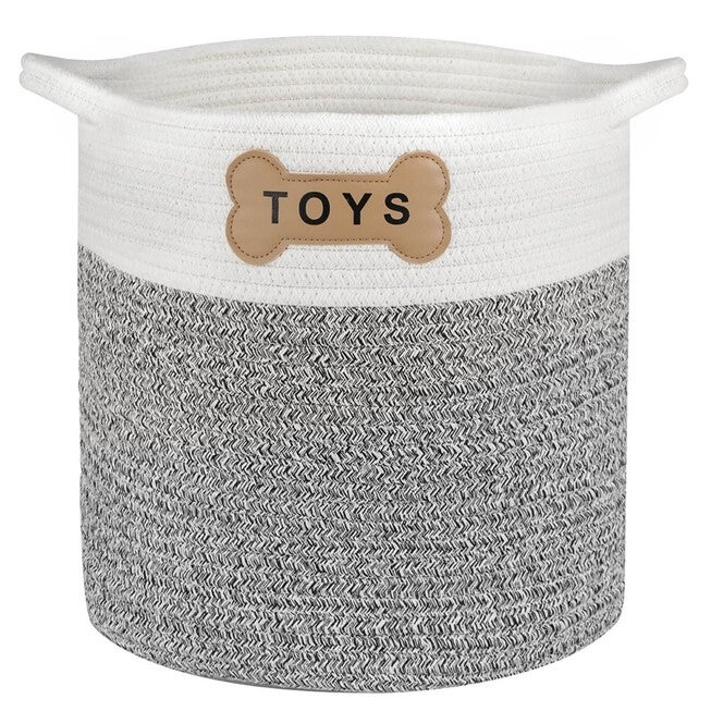 Naples Toy Pet Dog Cat Basket, ASSORTED, hi-res image number null
