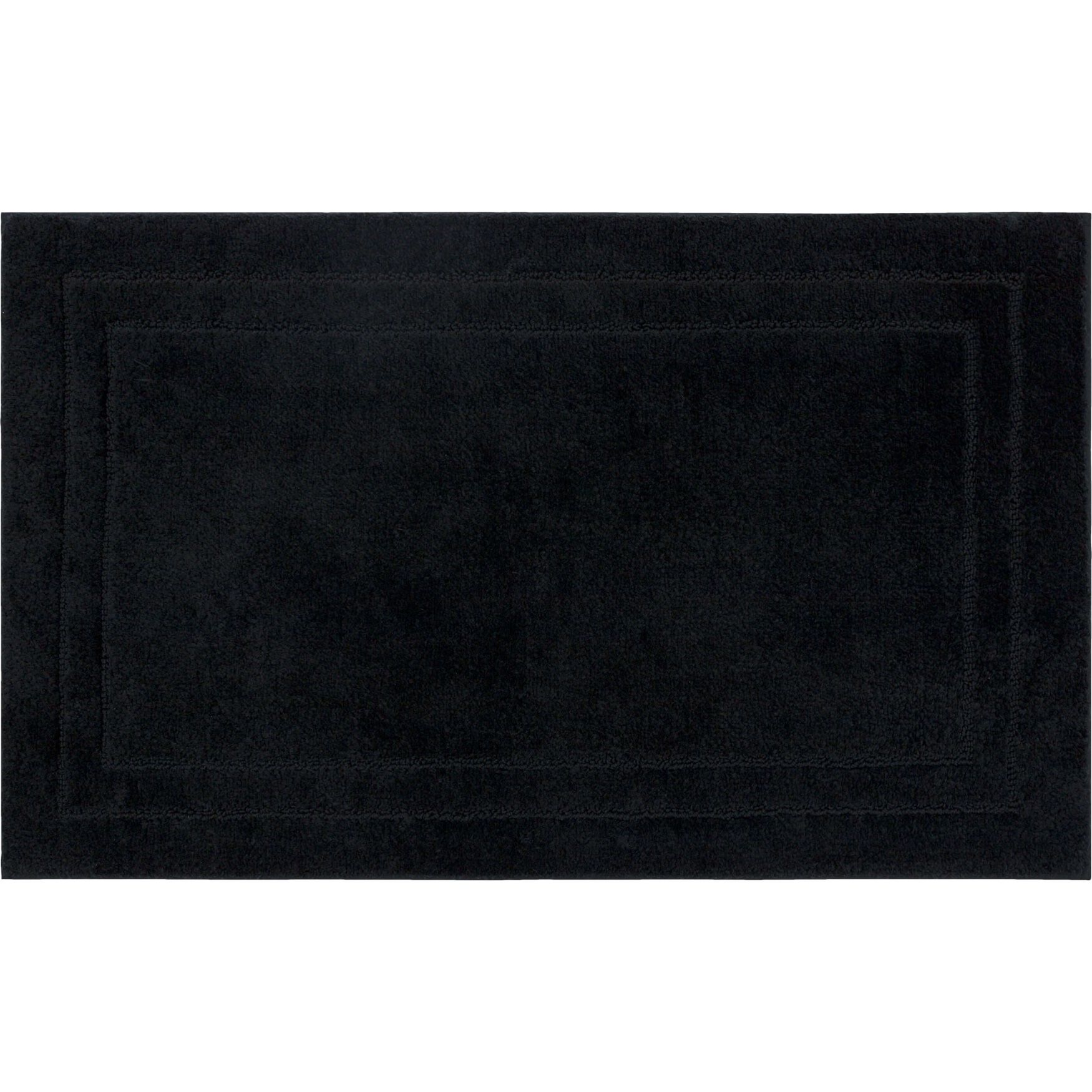 Diplomat Bath Rug, BLACK, hi-res image number 0