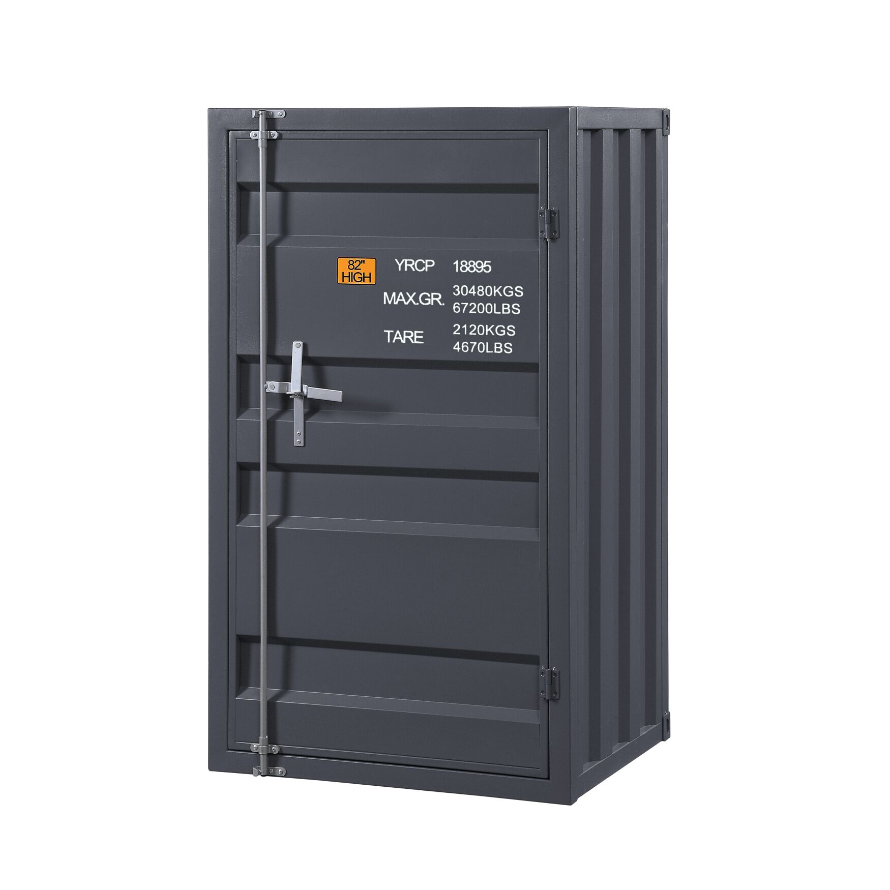 Chest (Single Door), GUNMETAL, hi-res image number 0